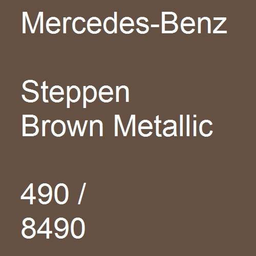 Mercedes-Benz, Steppen Brown Metallic, 490 / 8490.